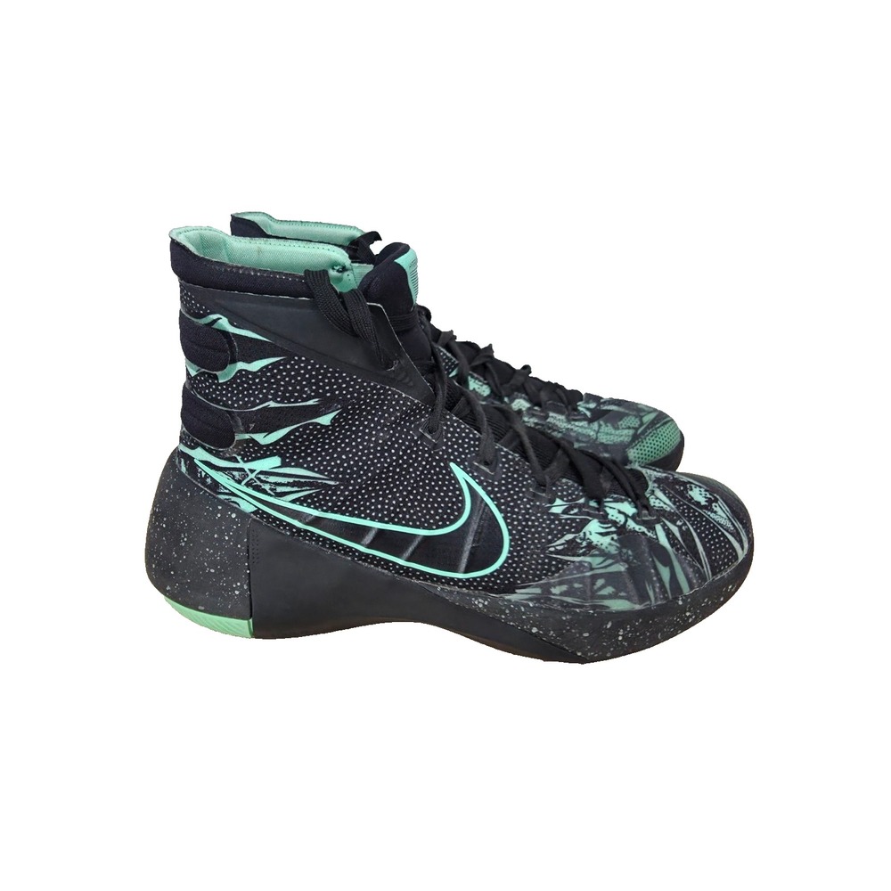Nike Hyperdunk 2015 Basketball Shoes Mens 9.5 Green Glow in the Dark  749567-030